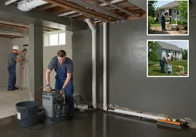 Basement Waterproofing and Flood Prevention process in Morton Grove, IL